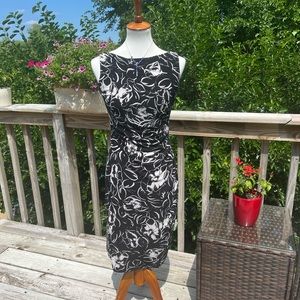 American Living dress size 4 black and white